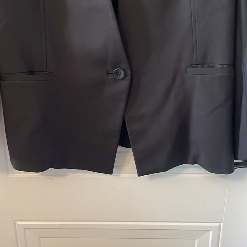 Helmut Lang Black Single Button Jacket - image 4